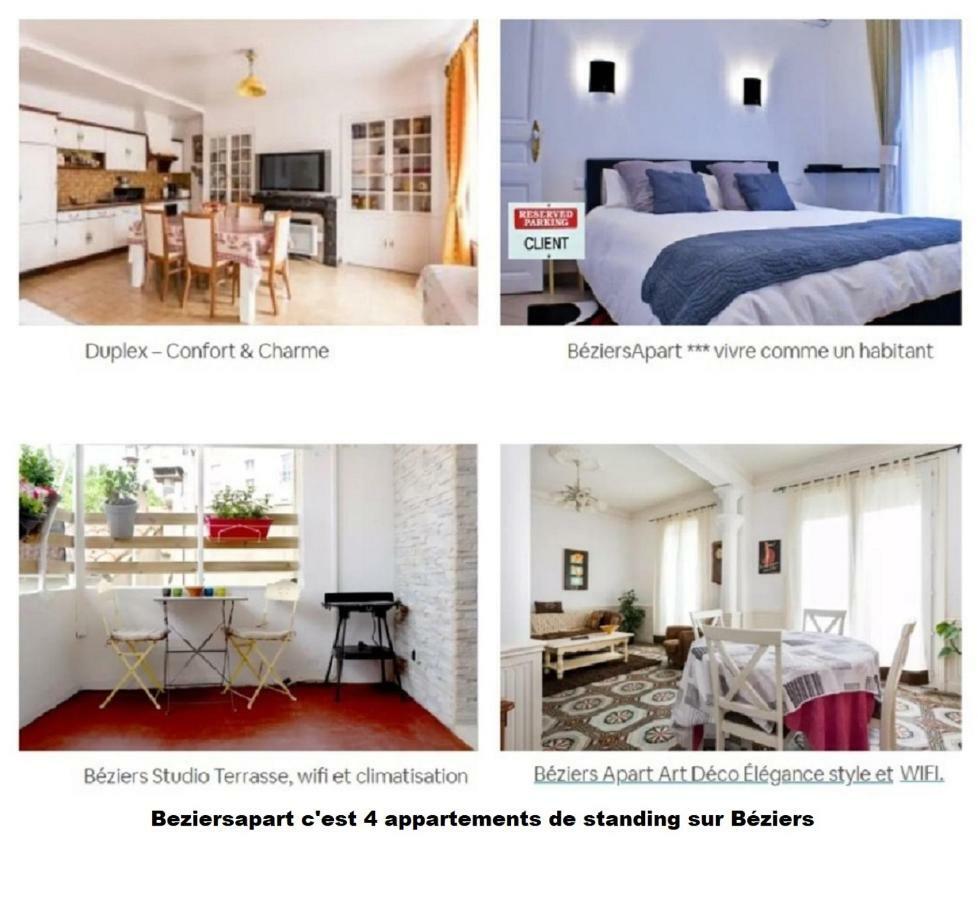 Beziers Apart Art Deco Eksteriør billede